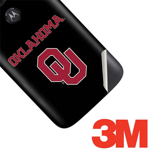 University of Oklahoma Only One Sooners Moto E5 Play Skin